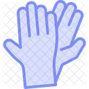 Hoch Funf Hand Symbol