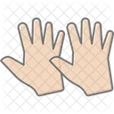 High Five Hand  Symbol