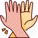 High Five Gesture Hand Gesture Icon