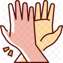 High Five Gesture Hand Gesture Icon