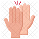 High Five Five Sign Icon
