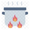 High Heat Flame Kitchen Icon