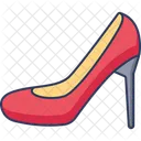 Heel Shoe Footwear Female Icon