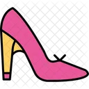 High Heel Fashion Footwear Icon