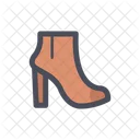 Heel Sandals Shoes Icon