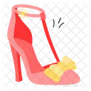 High Heel Sandal Shoe Icon