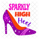 High Heel Sandal Shoe Icon
