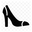 High Heel Ladies Footwear Heel Icon