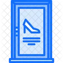 Shoes Door Sign Icon