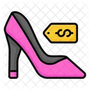 High Heels Expensive Shoes Icon