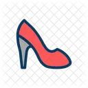 Shoes Woman High Heels Icon