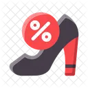 High Heels Discount Sale Discount Icon
