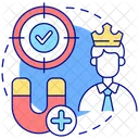 High interest and high influence  Icon