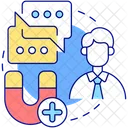 High interest and low influence  Icon