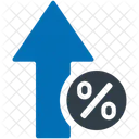 High interest rate  Icon