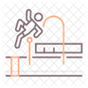 High Jump High Jump Athlete Icon