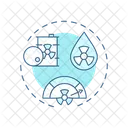 High Level Waste Hlv Radioactive Icon