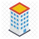 High Rise Building Modern Architecture Skylines Icon