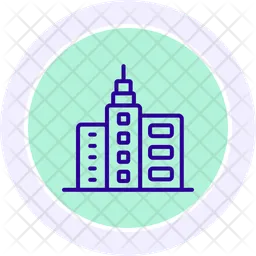 High rise building  Icon