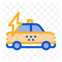 High Speed Online Taxi Icon