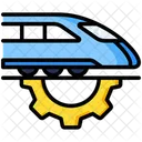 High Speed Train Train Mrt Icon