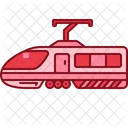 High Speed Train Train Vehicle Icône