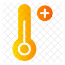 High Temperature Thermometer Temperature Reader Icon