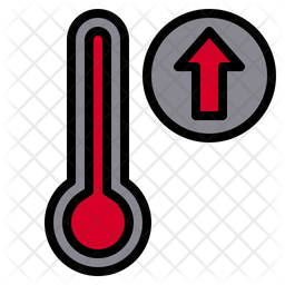 High temperature Icon