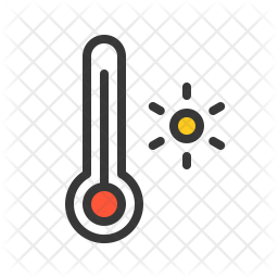 High temperature Icon
