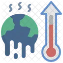 Climate Change Global Warming High Temperature Icon
