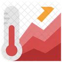 High Temperature Thermometer Icon
