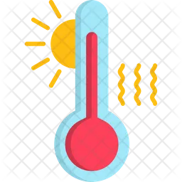 High Temperature  Icon
