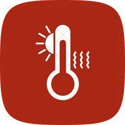 High Temperature  Icon