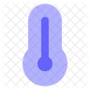 High Temperature Hot Temperature Thermometer Icon