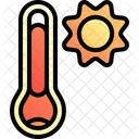 Thermometer High Temperature Heatwave Icon