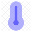 High Temperature Hot Temperature Thermometer Icon
