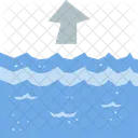 High Tide Weather Pollution Icon