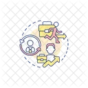 Employee Workplace Dissatisfaction Icon