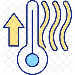 High up temperature  Icon