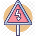 High Voltage Voltage High Danger Icon
