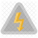 High Voltage Alert Signage Icon