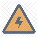 High Voltage Warning Alert Icon