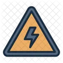 High Voltage Warning Alert Icon