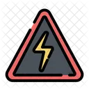 High Voltage Signaling Attention Icon