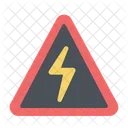 High Voltage Signaling Attention Icon