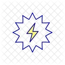 Electricity Danger Emergency Icon
