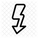 High Voltage Danger Electrical Hazard Icon