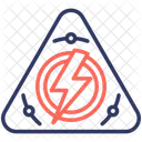 High Voltage Danger Power Icon