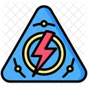 High Voltage Danger Power Icon