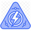 High Voltage Danger Power Icon